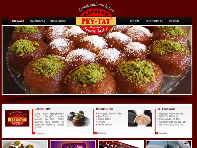 Hayrabolu Tatlısı Web Sİtesİ