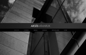 Aksis Mimarlık Web Sitesi